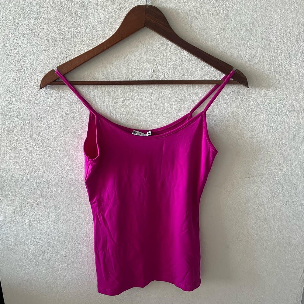 Ara Bright Fuchsia Spaghetti Strap Camisole